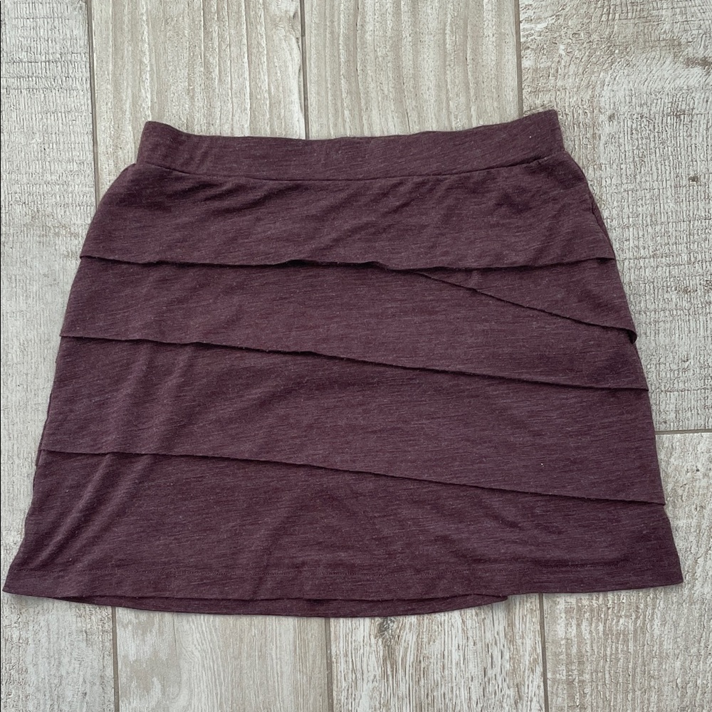 Prana dusty plum Leah skirt, size Medium